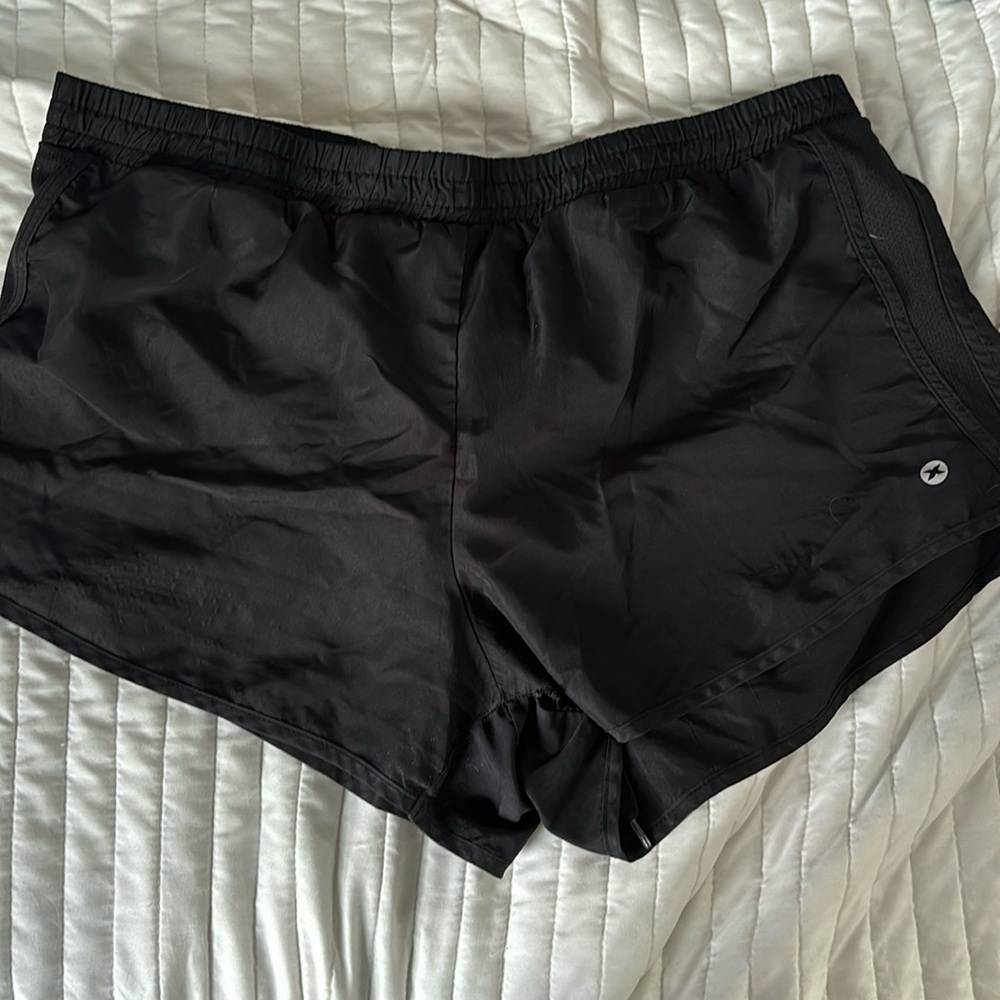 Basic Black Running Shorts